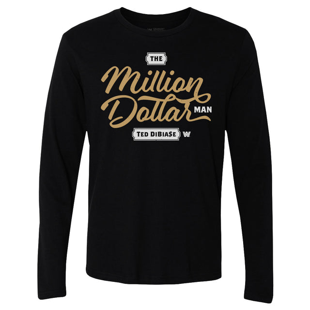 Ted DiBiase Men's Long Sleeve T-Shirt | 500 LEVEL
