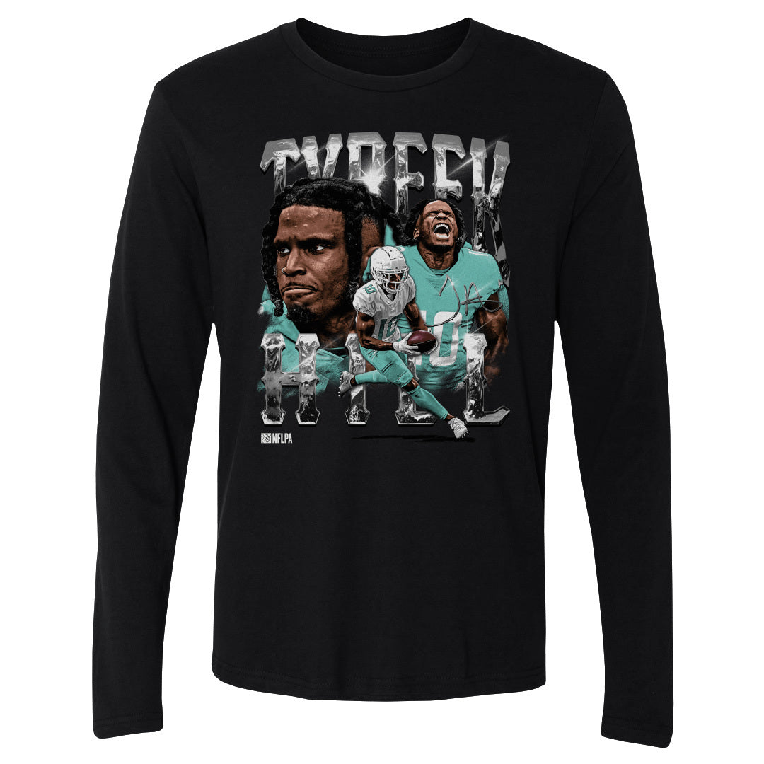 Tyreek Hill Men&#39;s Long Sleeve T-Shirt | 500 LEVEL