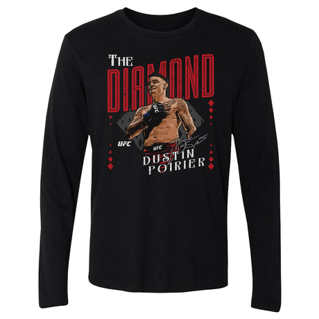 Dustin Poirier Men's Long Sleeve T-Shirt | 500 LEVEL