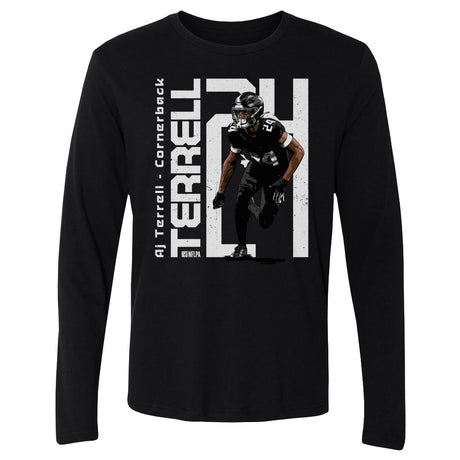 A.J. Terrell Men's Long Sleeve T-Shirt | 500 LEVEL
