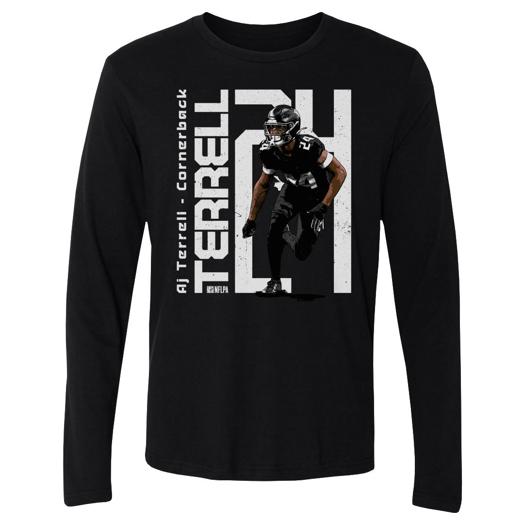 A.J. Terrell Men&#39;s Long Sleeve T-Shirt | 500 LEVEL