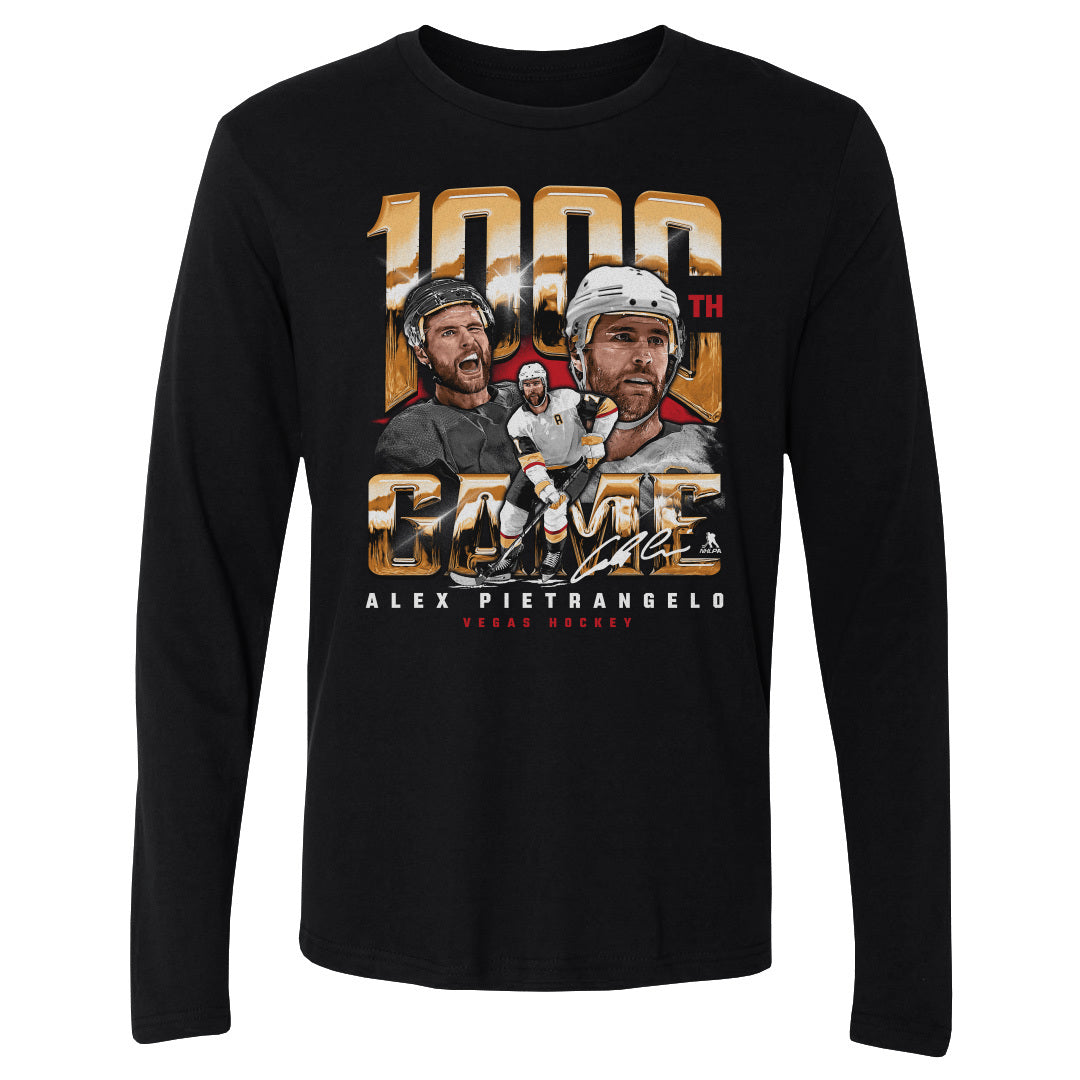 Alex Pietrangelo Men's Long Sleeve T-Shirt | 500 LEVEL