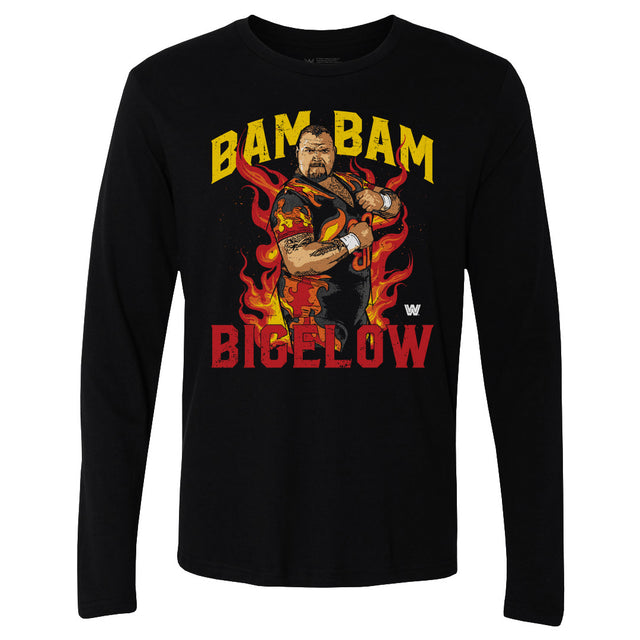 Bam Bam Bigelow Men's Long Sleeve T-Shirt | 500 LEVEL