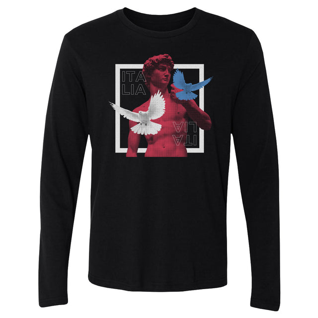 Italy Men's Long Sleeve T-Shirt | 500 LEVEL
