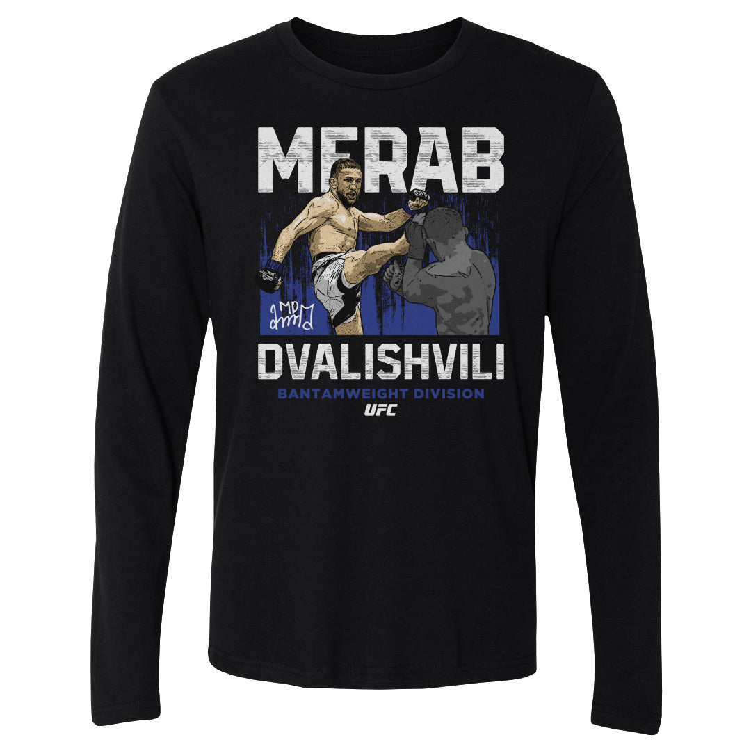 Merab Dvalishvili Men's Long Sleeve T-Shirt | 500 LEVEL