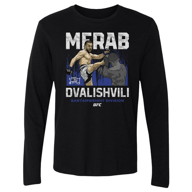 Merab Dvalishvili Men's Long Sleeve T-Shirt | 500 LEVEL