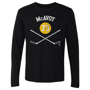 Charlie McAvoy Men's Long Sleeve T-Shirt | 500 LEVEL