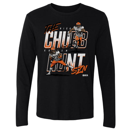 Nick Chubb Men's Long Sleeve T-Shirt | 500 LEVEL