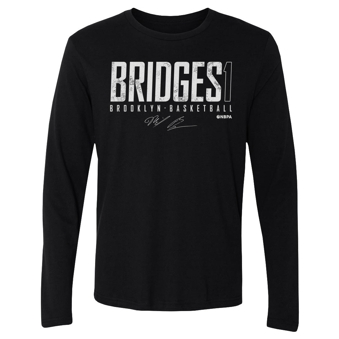 Mikal Bridges Men&#39;s Long Sleeve T-Shirt | 500 LEVEL