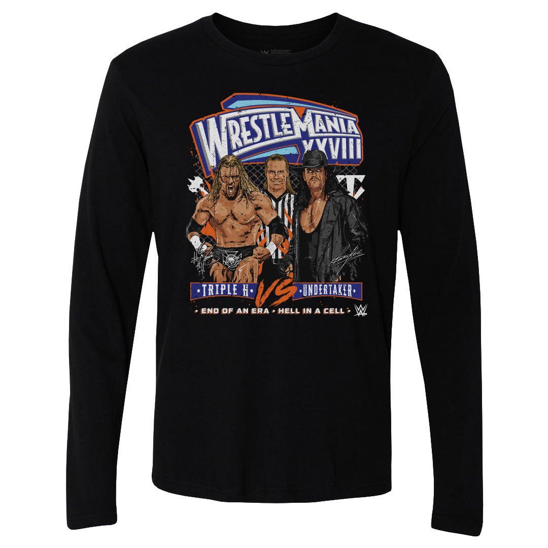 Wrestlemania Men&#39;s Long Sleeve T-Shirt | 500 LEVEL