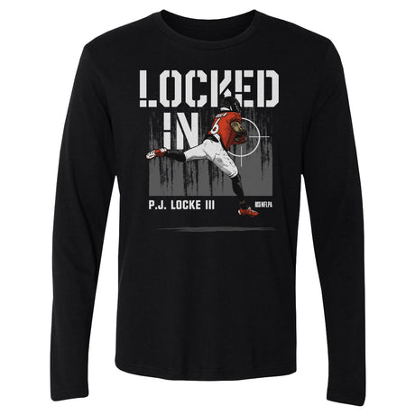 P.J. Locke III Men's Long Sleeve T-Shirt | 500 LEVEL