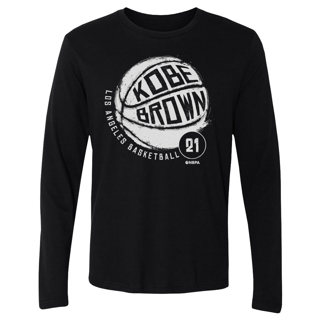 Kobe Brown Men's Long Sleeve T-Shirt | 500 LEVEL