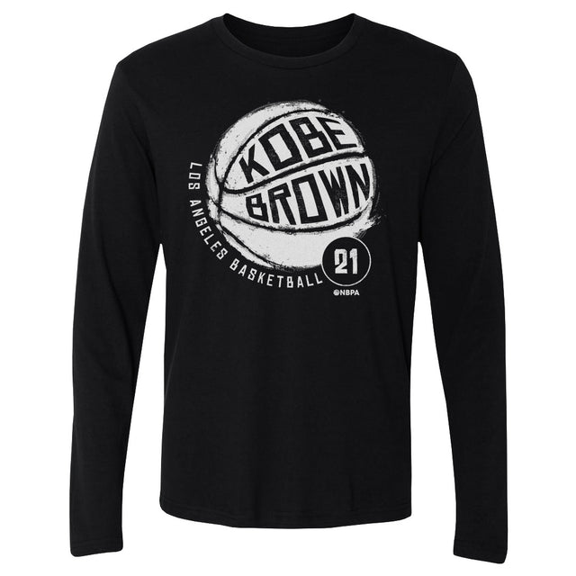 Kobe Brown Men's Long Sleeve T-Shirt | 500 LEVEL