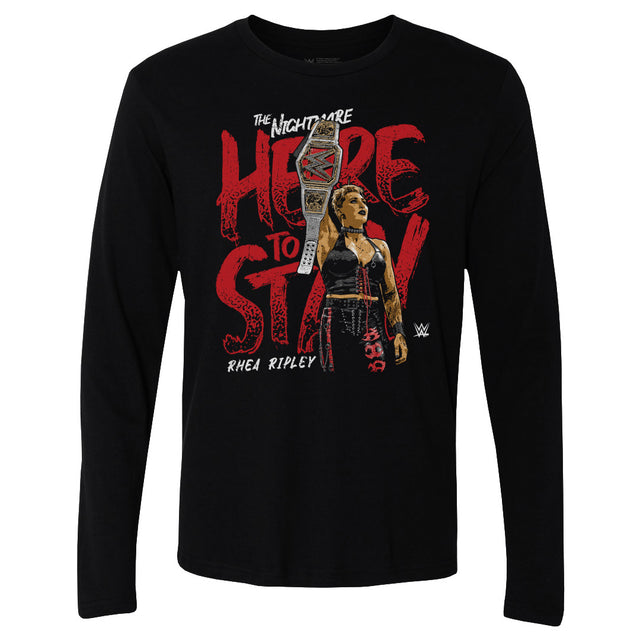 Rhea Ripley Men's Long Sleeve T-Shirt | 500 LEVEL