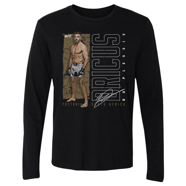 Dricus Du Plessis Men's Long Sleeve T-Shirt | 500 LEVEL