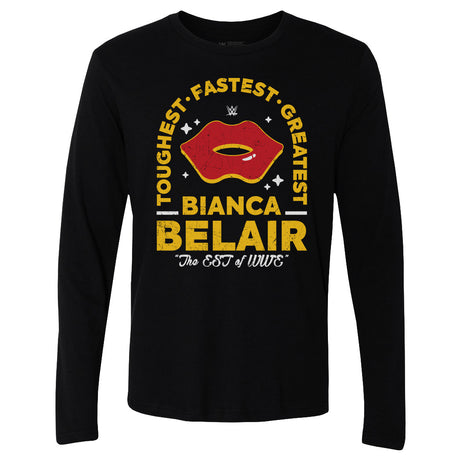 Bianca Belair Men's Long Sleeve T-Shirt | 500 LEVEL
