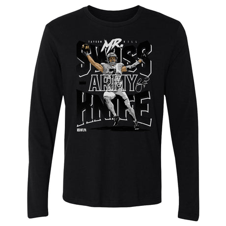 Taysom Hill Men's Long Sleeve T-Shirt | 500 LEVEL