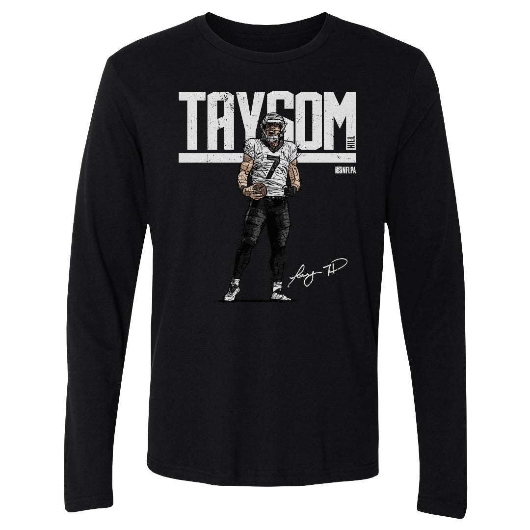 Taysom Hill Men's Long Sleeve T-Shirt | 500 LEVEL