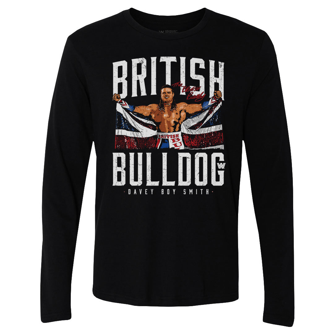 British Bulldog Men&#39;s Long Sleeve T-Shirt | 500 LEVEL
