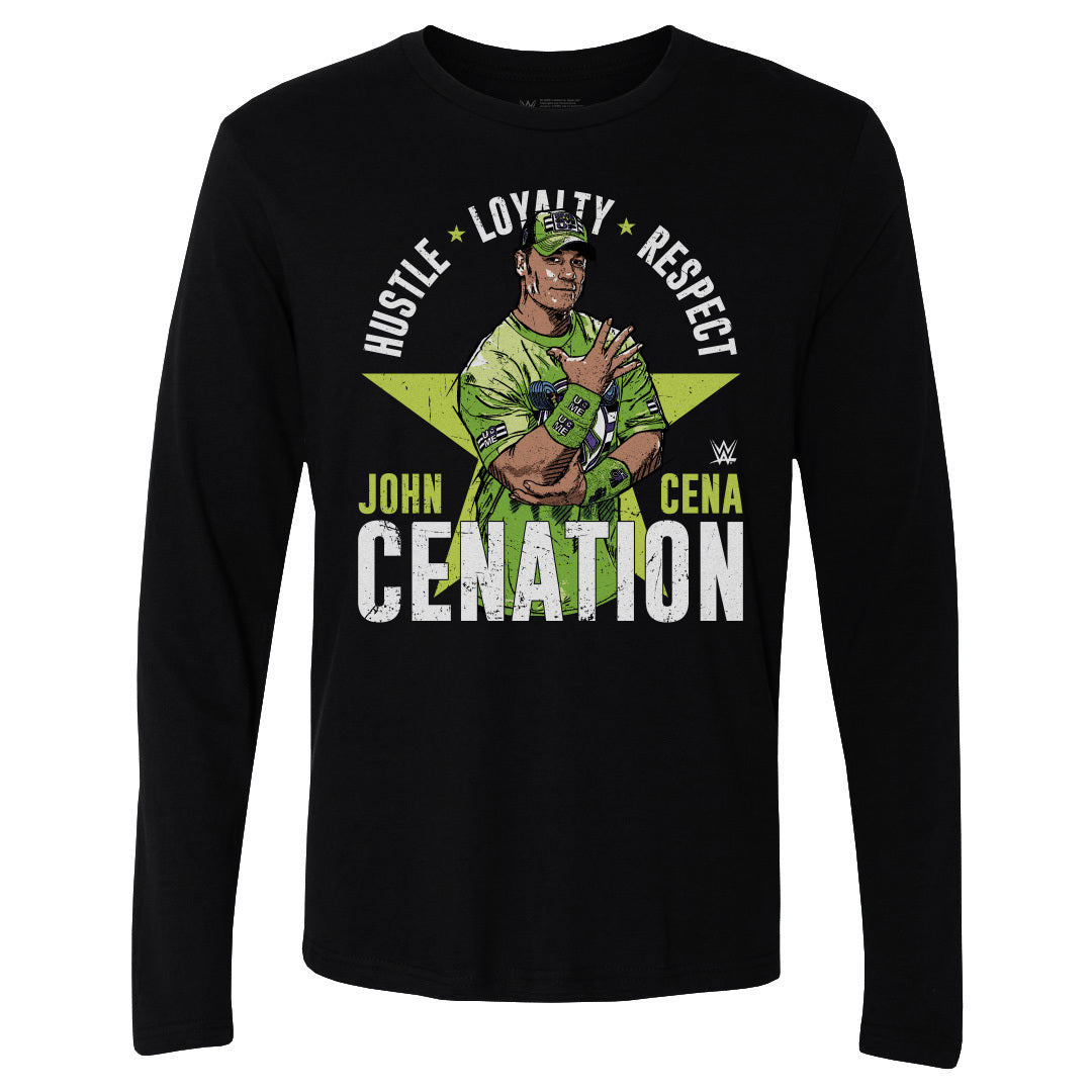 John Cena Men's Long Sleeve T-Shirt | 500 LEVEL
