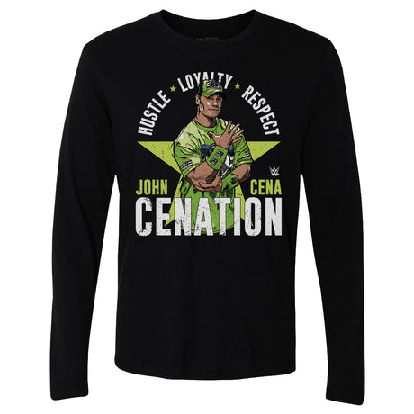 John Cena Men's Long Sleeve T-Shirt | 500 LEVEL
