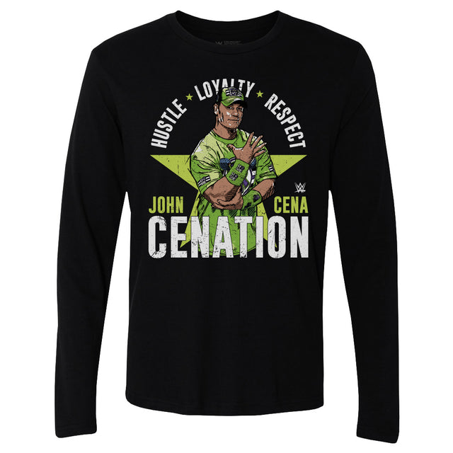 John Cena Men's Long Sleeve T-Shirt | 500 LEVEL