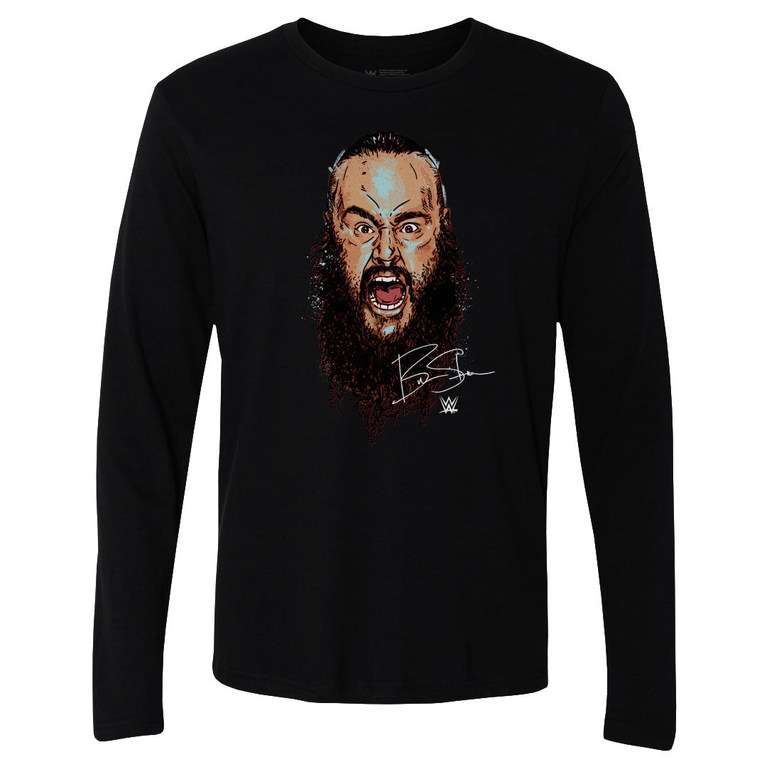 Braun Strowman Men's Long Sleeve T-Shirt | 500 LEVEL