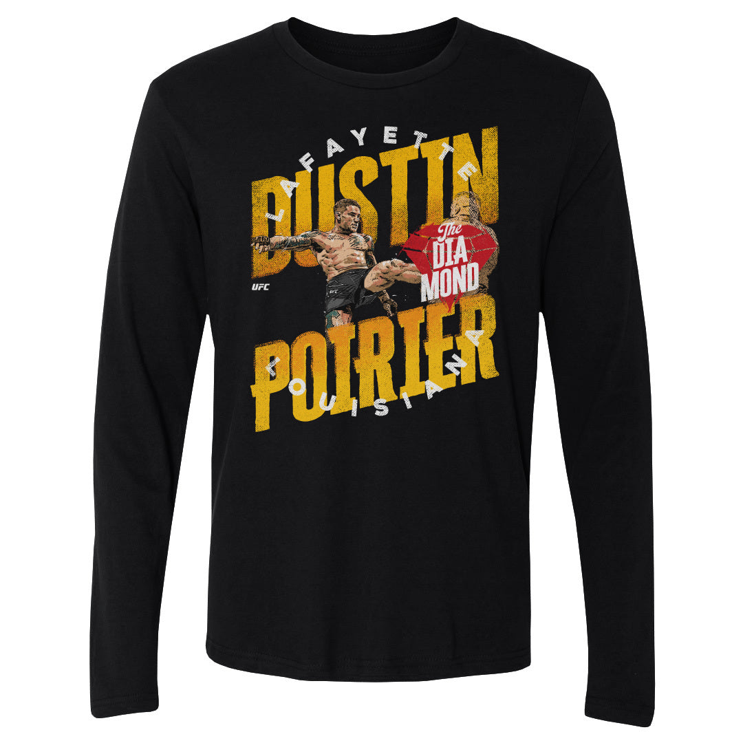 Dustin Poirier Men&#39;s Long Sleeve T-Shirt | 500 LEVEL