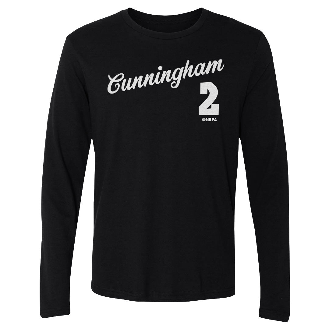 Cade Cunningham Men's Long Sleeve T-Shirt | 500 LEVEL