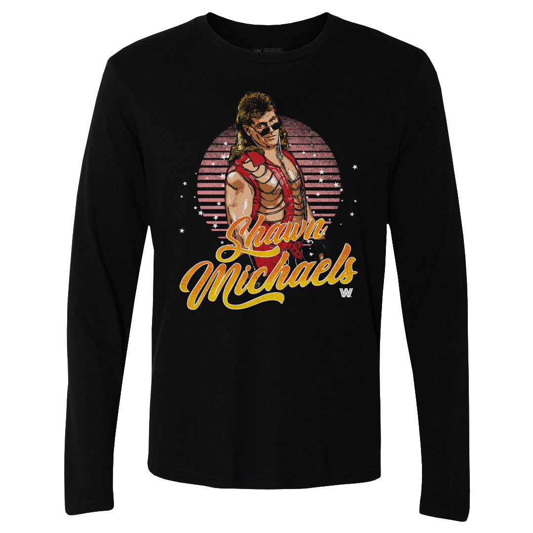 Shawn Michaels Men's Long Sleeve T-Shirt | 500 LEVEL