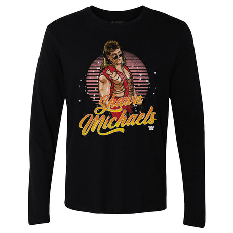 Shawn Michaels Men's Long Sleeve T-Shirt | 500 LEVEL