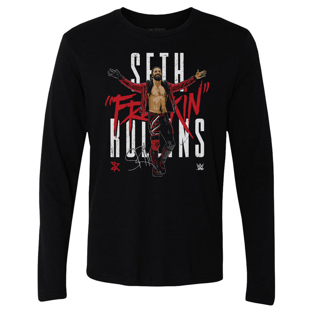 Seth Rollins Men's Long Sleeve T-Shirt | 500 LEVEL