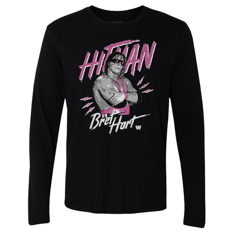 Bret Hart Men's Long Sleeve T-Shirt | 500 LEVEL