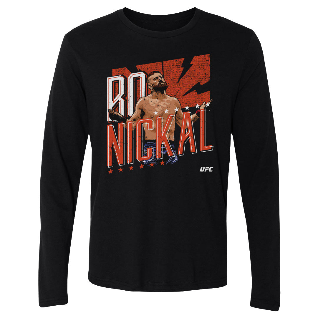 Bo Nickal Men's Long Sleeve T-Shirt | 500 LEVEL