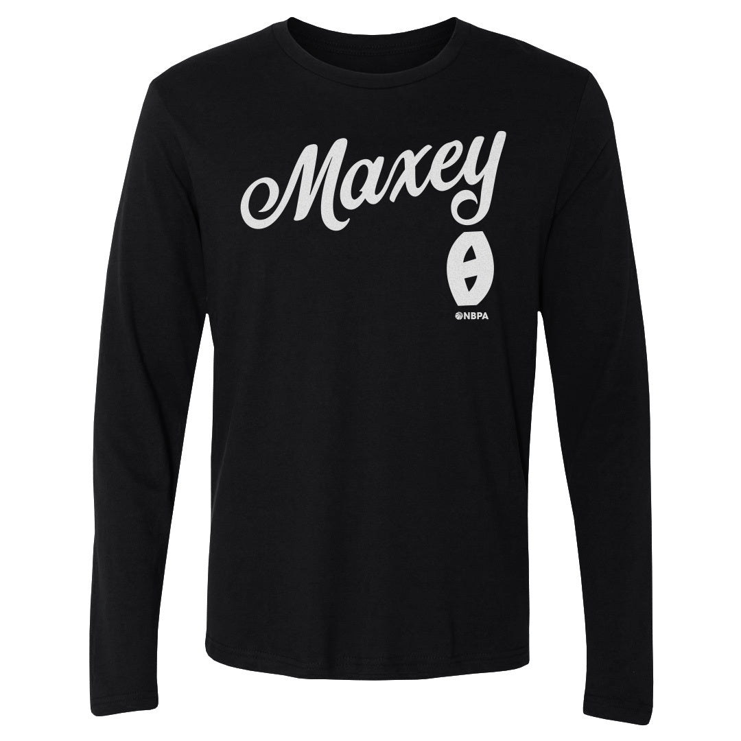 Tyrese Maxey Men's Long Sleeve T-Shirt | 500 LEVEL