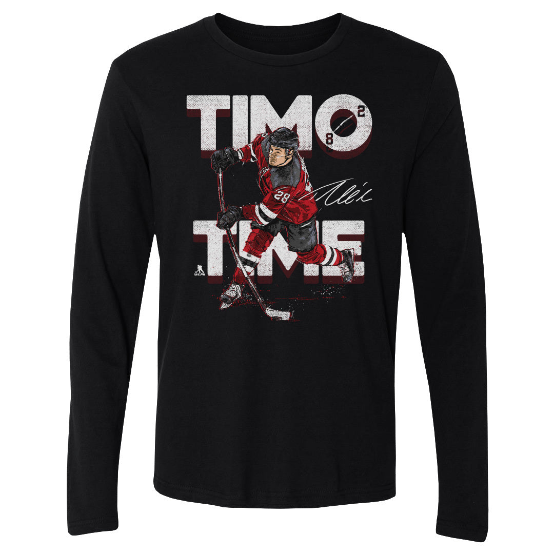Timo Meier Men's Long Sleeve T-Shirt | 500 LEVEL
