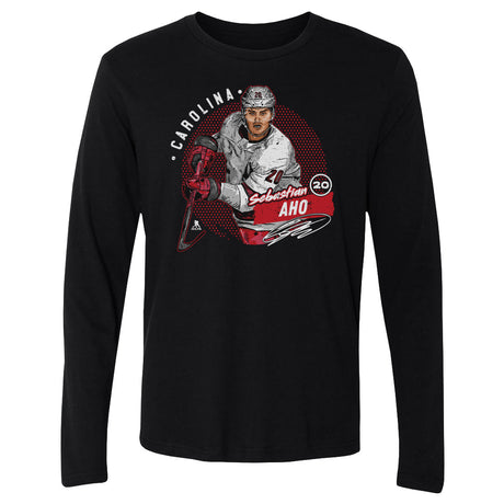 Sebastian Aho Men's Long Sleeve T-Shirt | 500 LEVEL