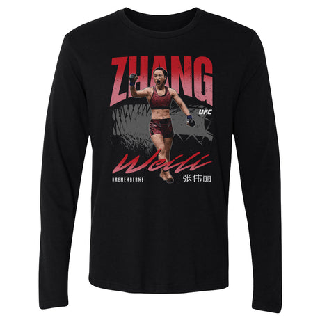 Zhang Weili Men's Long Sleeve T-Shirt | 500 LEVEL