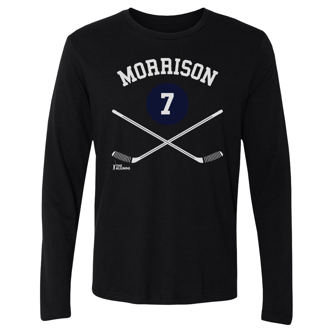 Brendan Morrison Men's Long Sleeve T-Shirt | 500 LEVEL