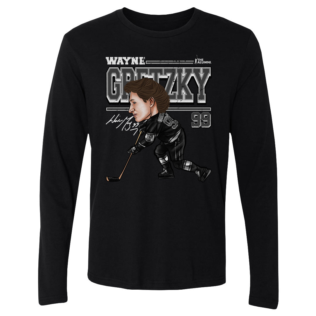 Wayne Gretzky Men's Long Sleeve T-Shirt | 500 LEVEL