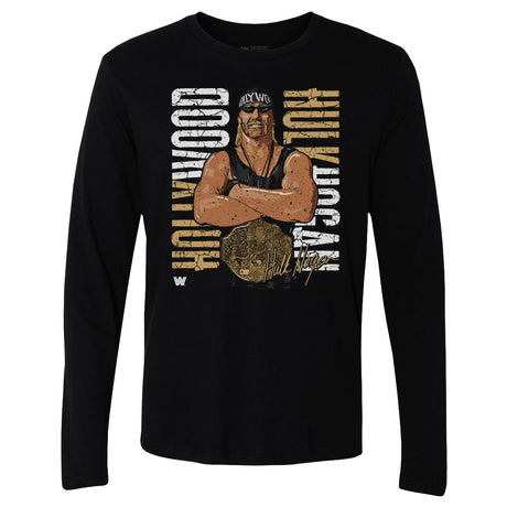 Hulk Hogan Men's Long Sleeve T-Shirt | 500 LEVEL