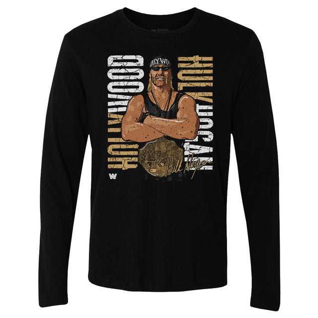 Hulk Hogan Men's Long Sleeve T-Shirt | 500 LEVEL