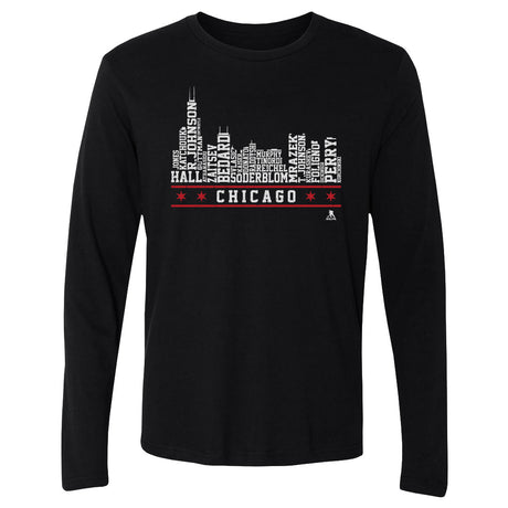 Chicago Men's Long Sleeve T-Shirt | 500 LEVEL