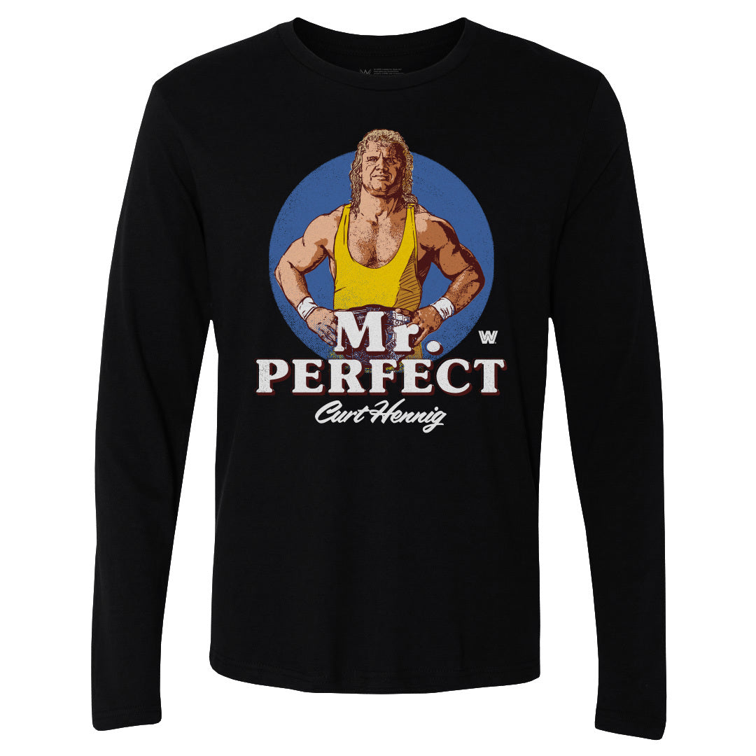 Mr. Perfect Men's Long Sleeve T-Shirt | 500 LEVEL