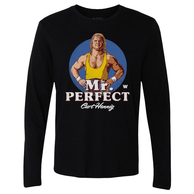 Mr. Perfect Men's Long Sleeve T-Shirt | 500 LEVEL