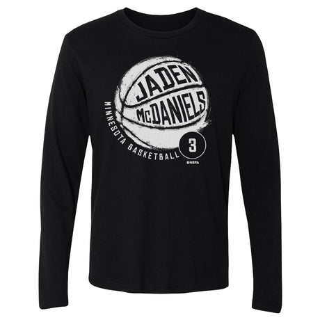 Jaden McDaniels Men's Long Sleeve T-Shirt | 500 LEVEL