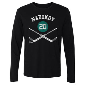 Evgeni Nabokov Men's Long Sleeve T-Shirt | 500 LEVEL