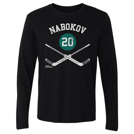 Evgeni Nabokov Men's Long Sleeve T-Shirt | 500 LEVEL