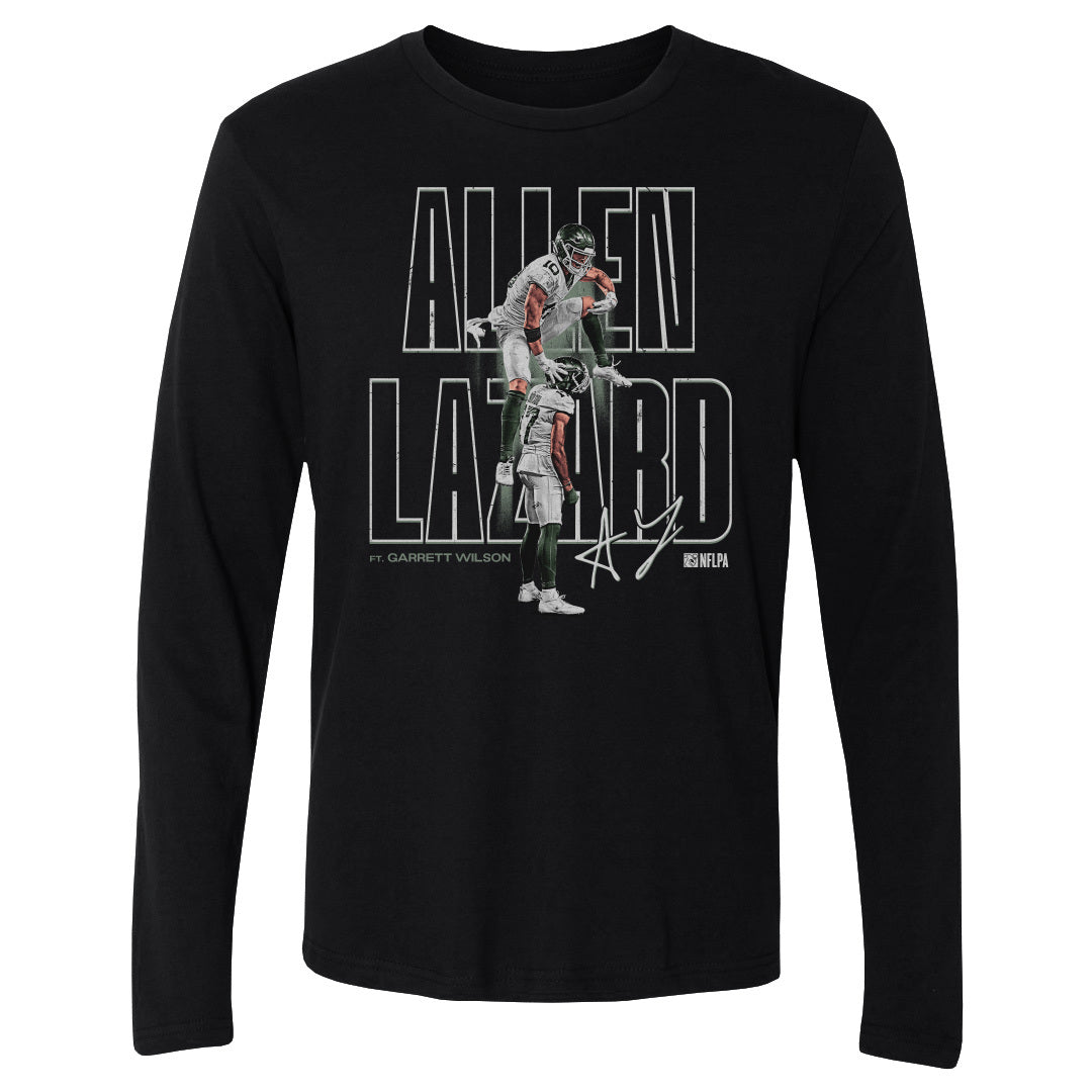 Allen Lazard Men&#39;s Long Sleeve T-Shirt | 500 LEVEL