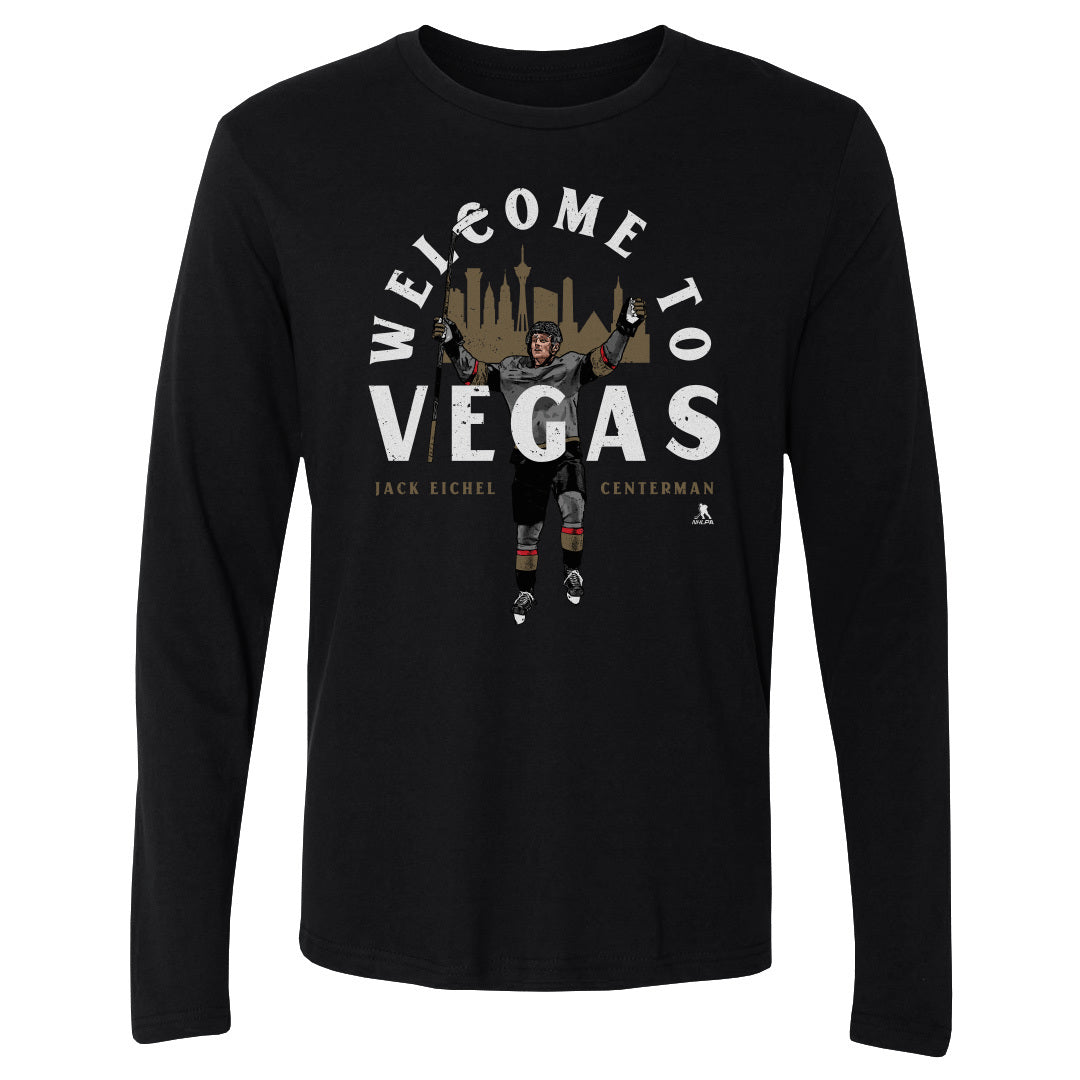 Jack Eichel Men's Long Sleeve T-Shirt | 500 LEVEL
